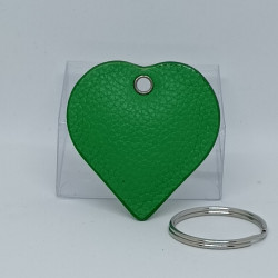 CUORICINO IN PELLE PORTACHIAVI CON LOGO