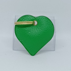CUORICINO IN PELLE PORTACHIAVI CON LOGO