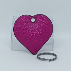 CUORICINO IN PELLE PORTACHIAVI CON LOGO