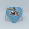 CUORICINO IN PELLE PORTACHIAVI CON LOGO