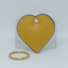 CUORICINO IN PELLE PORTACHIAVI CON LOGO
