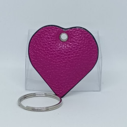 CUORICINO IN PELLE PORTACHIAVI CON LOGO