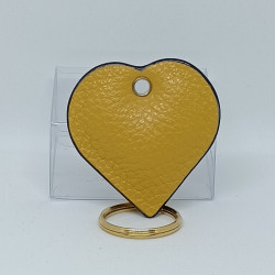 CUORICINO IN PELLE PORTACHIAVI CON LOGO