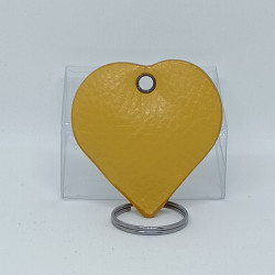 CUORICINO IN PELLE PORTACHIAVI CON LOGO